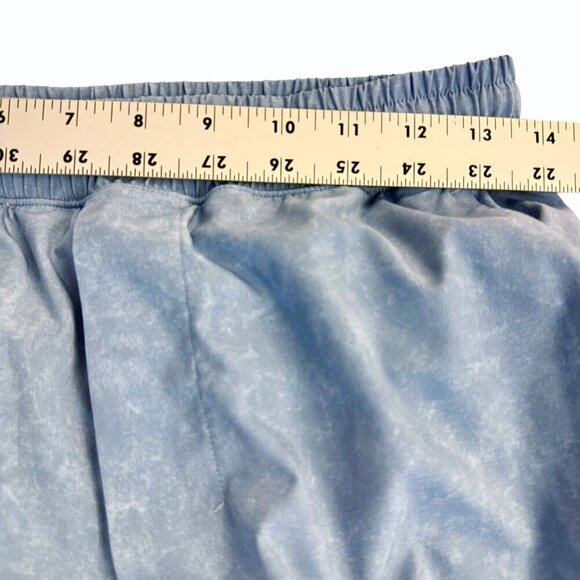 Lululemon Pacebreaker Shorts Lined 9" Gravel Dust Chambray Mens M Sports Workout - Picture 8 of 10